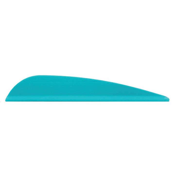 Aae Aae Elite Plastifletch Vanes Teal 1.75 In. 100 Pk. Fletching Tools and Materials