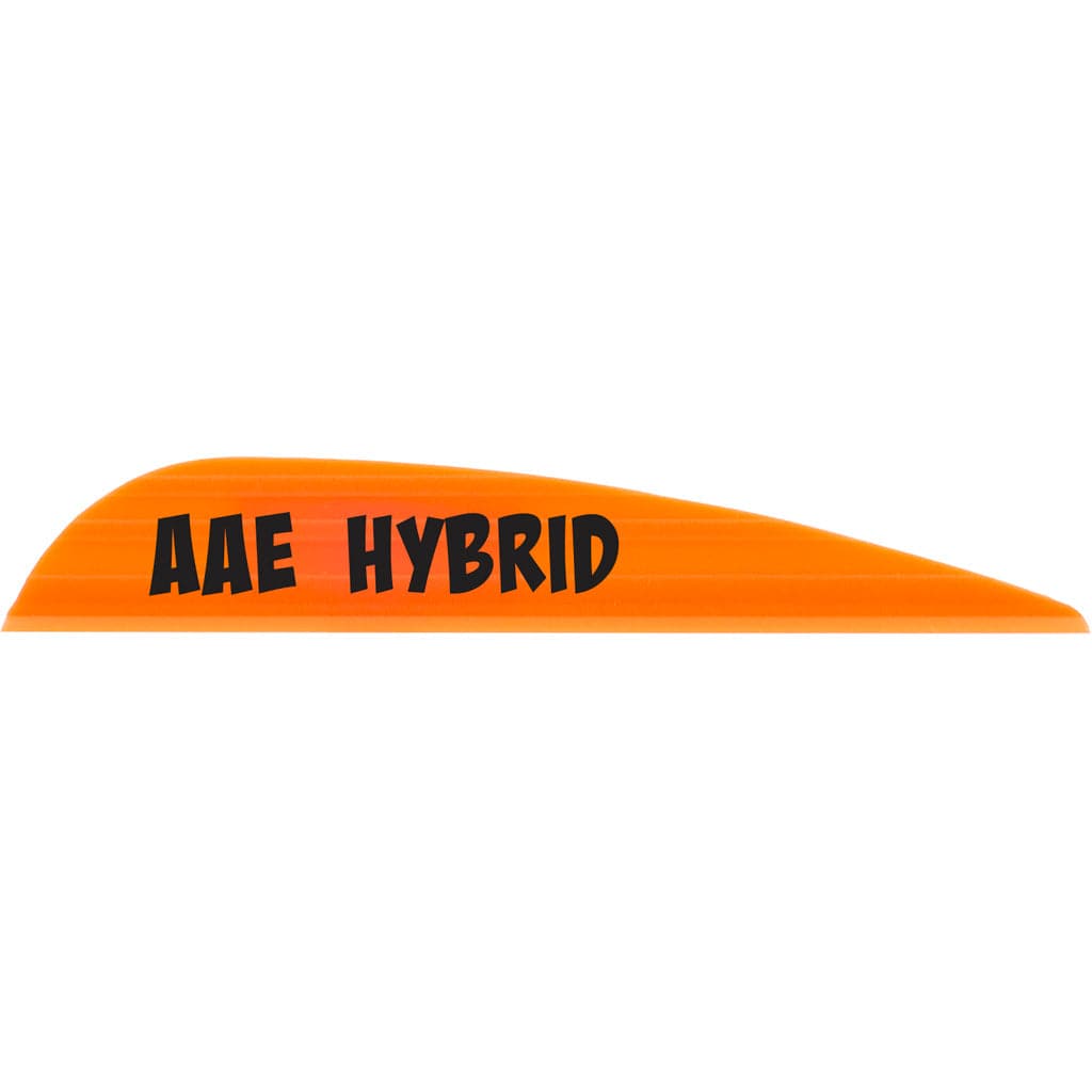 Aae Aae Hybrid 23 Vanes Fire Orange 2.3 In. 100 Pk. Fletching Tools and Materials