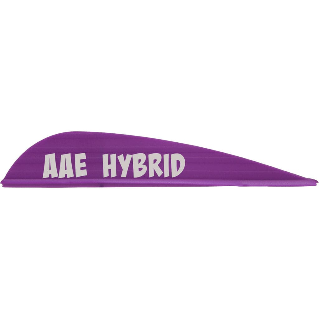 Aae Aae Hybrid 26 Vanes Purple 2.7 In. 100 Pk. Fletching Tools and Materials