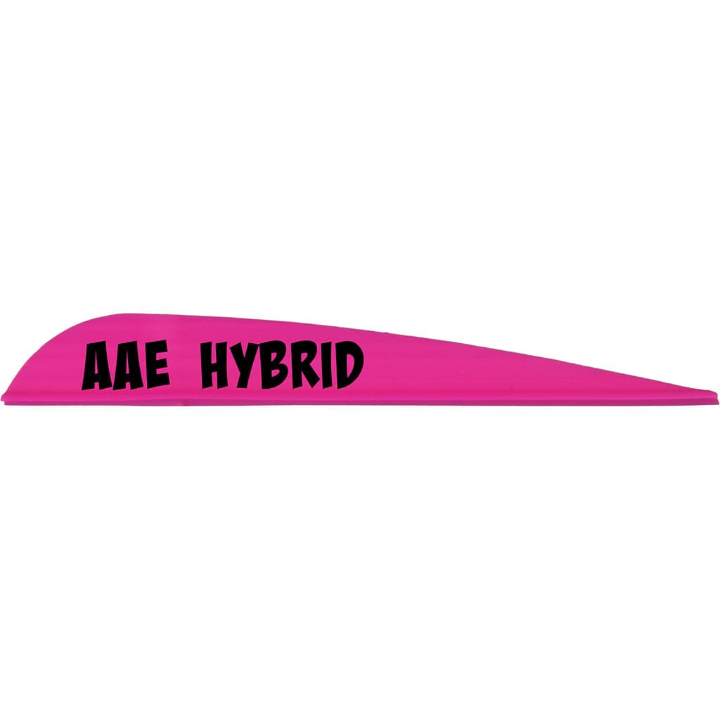 Aae Aae Hybrid 40 Vanes Hot Pink 3.8 In. 100 Pk. Fletching Tools and Materials