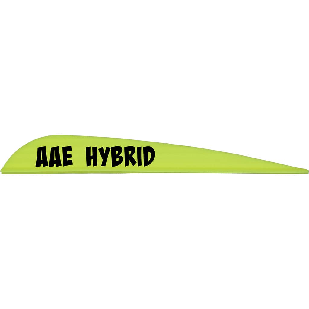Aae Aae Hybrid 40 Vanes Yellow 3.8 In. 100 Pk. Fletching Tools and Materials