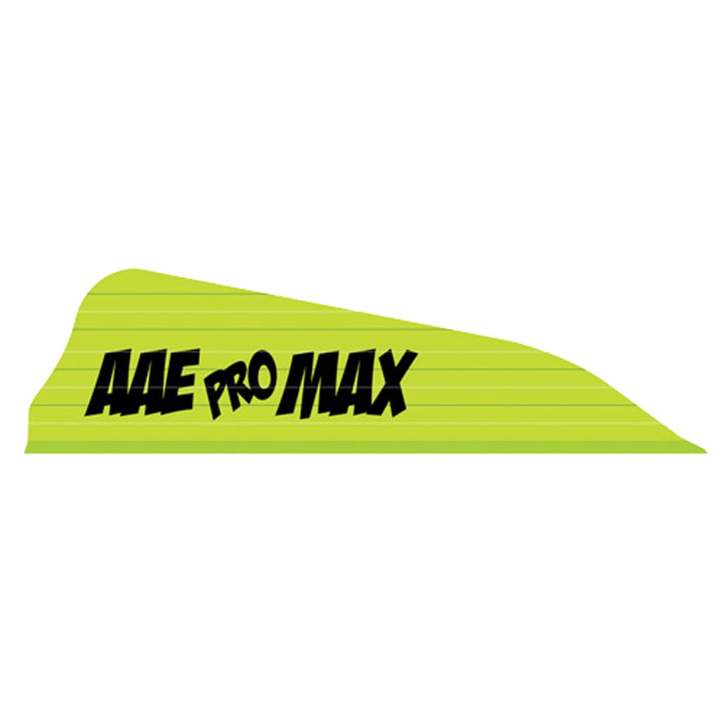 Aae Aae Pro Max Vanes Neon Green 1.7 In. 100 Pk. Fletching Tools and Materials