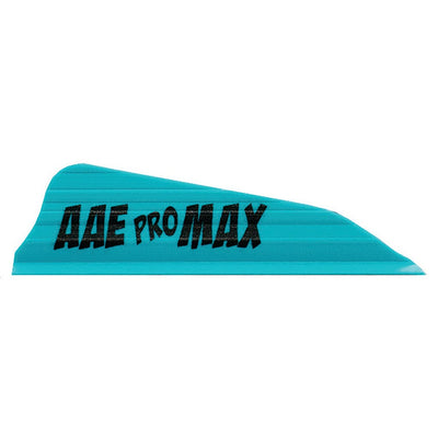 Aae Aae Pro Max Vanes Teal 1.7 In. 100 Pk. Fletching Tools and Materials