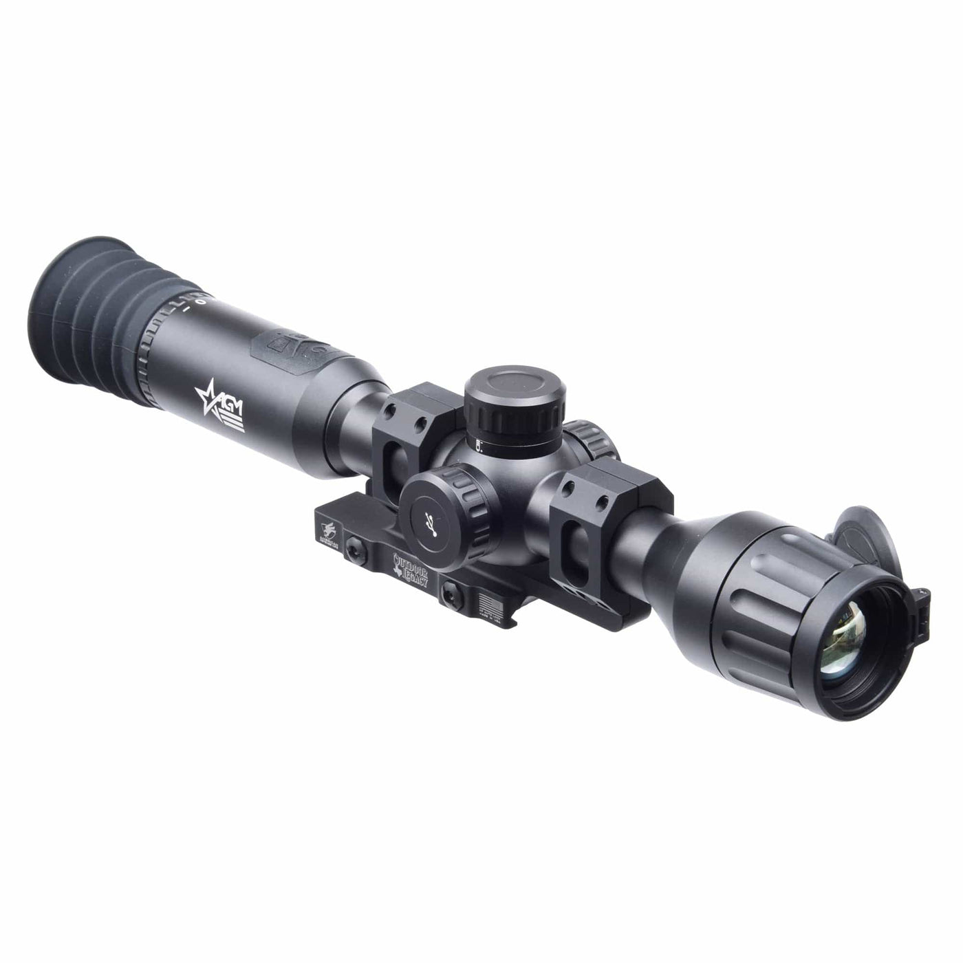AGM AGM Adder Thermal Imaging Rifle Scope 12um Nightvision And Thermal