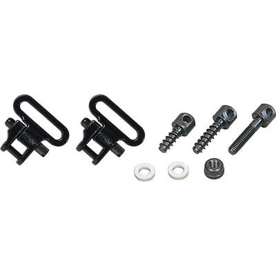 Allen Allen Swivel Set For Bolt Action Rifles Black 1 In. Wide Loop Slings/Swivels