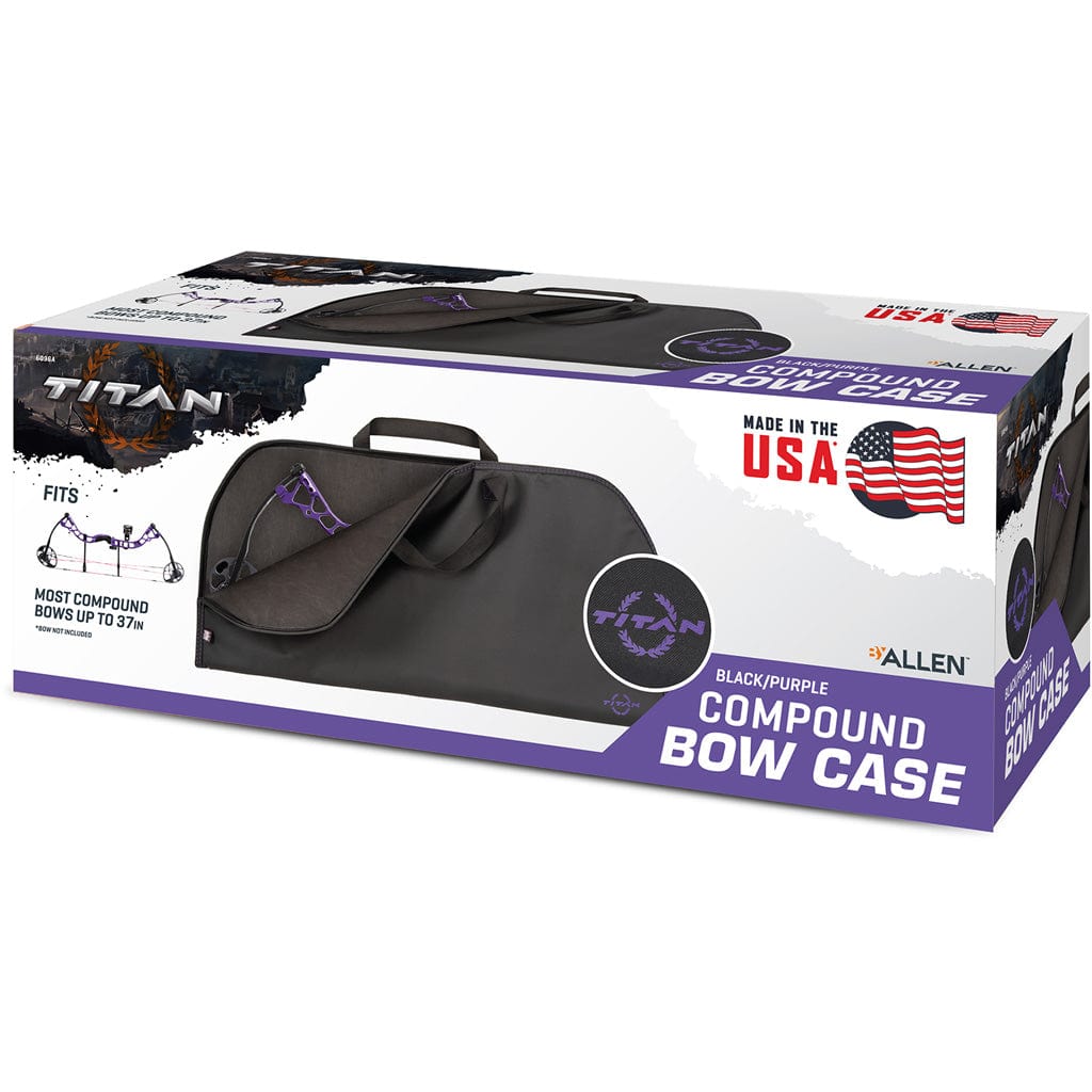Allen Allen Titan Boxed Bow Case Purple Gun Storage