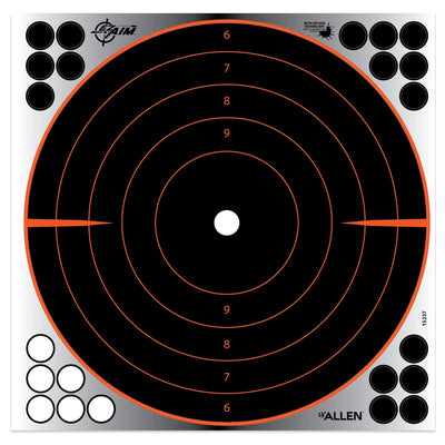 Allen Ezaim Reflective Bullseye Adhesive Target 12x12 4 Pk. Targets