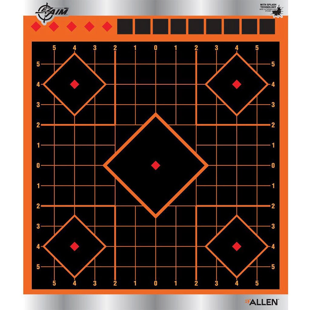 Allen Ezaim Reflective Splash Sight-in Adhesive Targets 9 In. 6 Pk. Targets And Traps