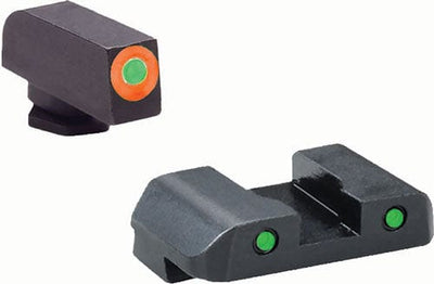 AmeriGlo Ameriglo Tritium Spartan Oper. - Green/green For Glock 17/19 G5 Firearm Accessories