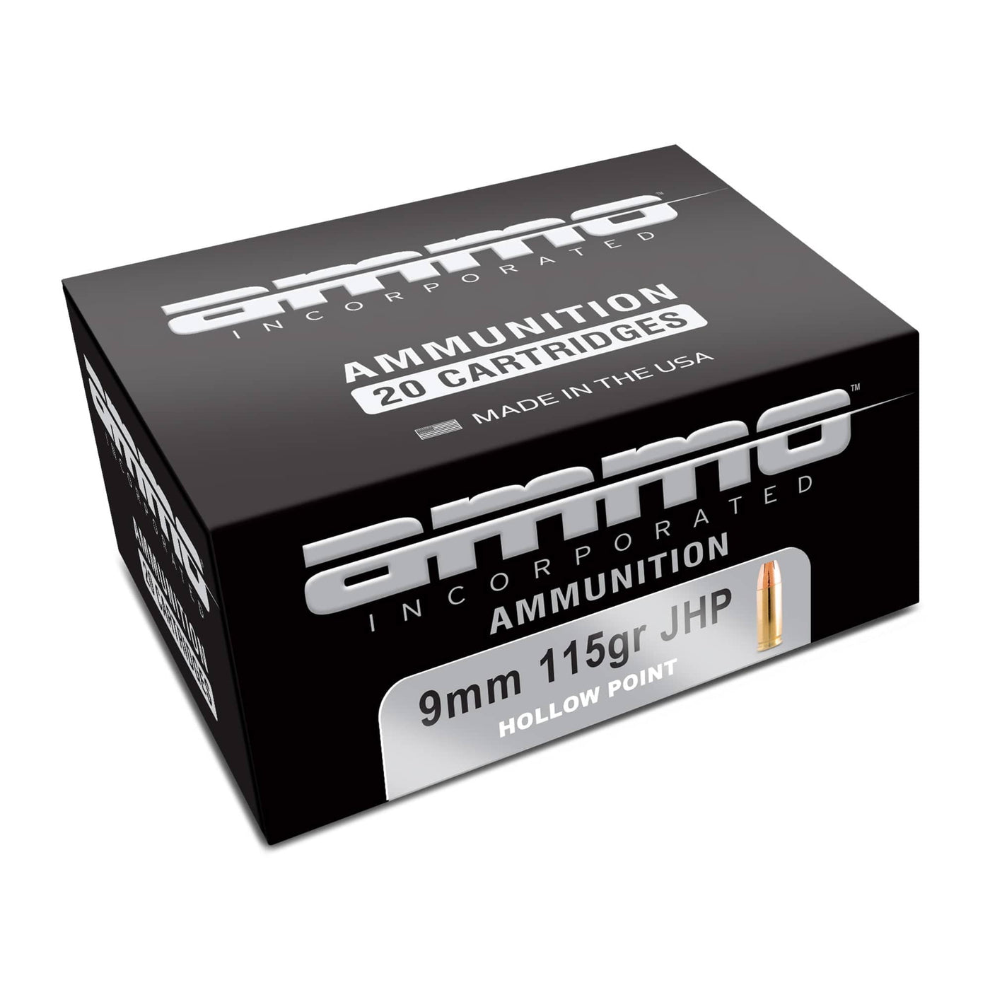AMMO INCORPORATED Ammo Inc 9mm 115gr Xtp Jhp 20/200 Ammo