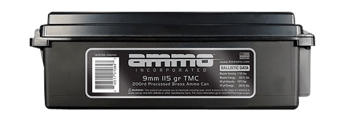 AMMO INCORPORATED Ammo Incorporated Signature, Ammoinc 9115tmc-rb200     9m   115 Tmc       200rd Ammo