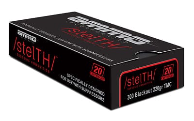 AMMO INCORPORATED Stelth 300 Blackout 220gr Tmc 20/200 Ammo