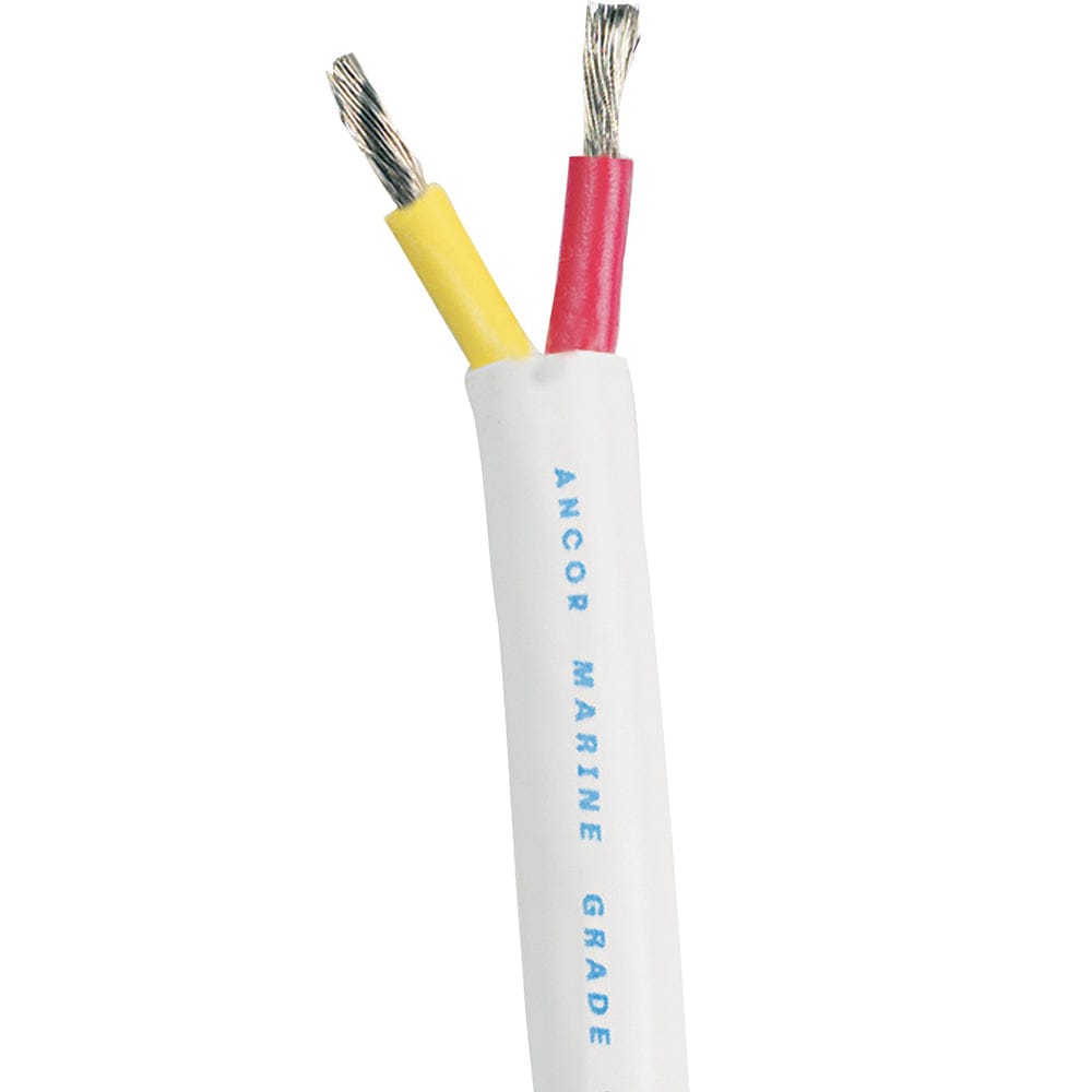Ancor Ancor Safety Duplex Cable - 12/2 AWG - Red/Yellow - Round - 250' Electrical