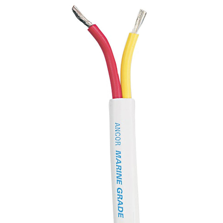 Ancor Ancor Safety Duplex Cable - 8/2 AWG - Red/Yellow - Flat - 100&
