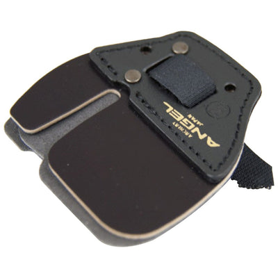 Angel Archery Angel Cordovan Tab Ii With Anchor Pad And Spacer Large Rh Shooting Gloves and Tabs