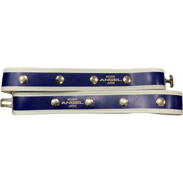 Angel Archery Angel Quiver Belt Blue W/white Trim Extra Long Quivers