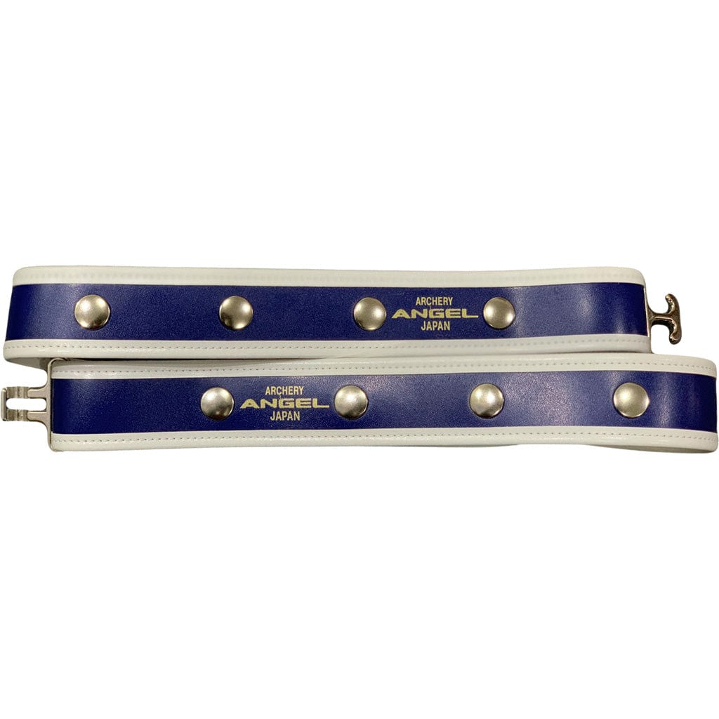 Angel Archery Angel Quiver Belt Blue W/white Trim Extra Long Quivers