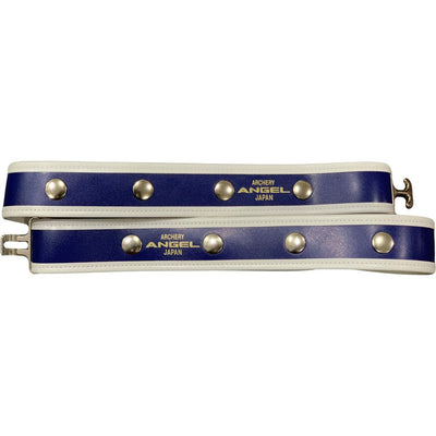 Angel Archery Angel Quiver Belt Blue W/white Trim Extra Long Quivers