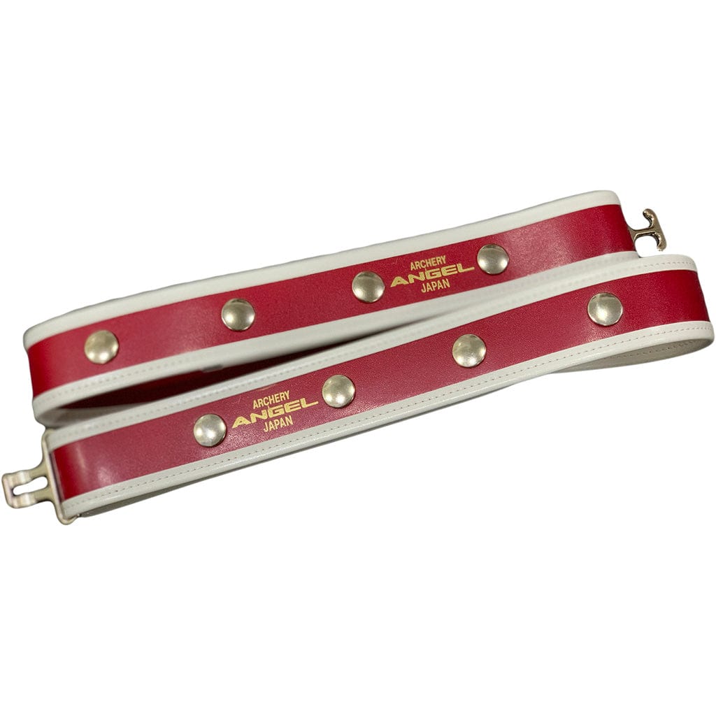 Angel Archery Angel Quiver Belt Red W/white Trim Extra Long Quivers