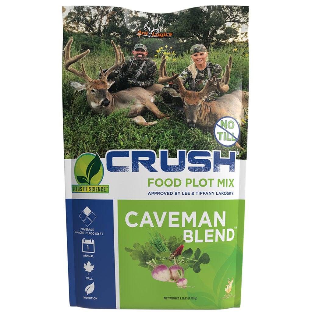 Ani-Logics Outdoors Anilogics Crush Caveman Crush Food Plot Seed 3.5 Lbs. Mineral/seed