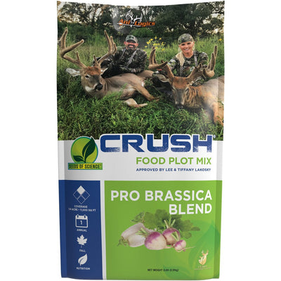 Ani-Logics Outdoors Anilogics Crush Pro Brassica Blend Food Plot Seed 2 Lbs. Mineral/seed