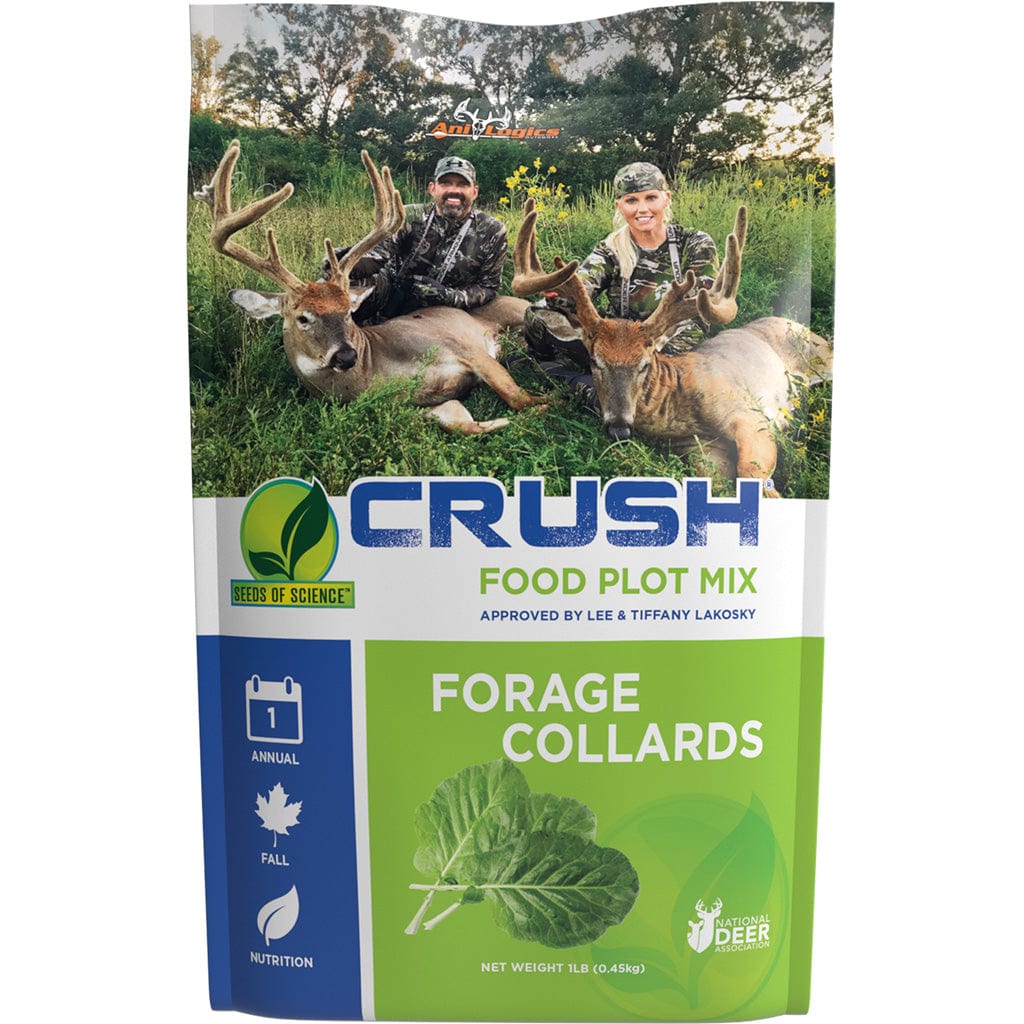 Anilogics Anilogics Crush Forage Collard Food Plot Seed 1 Lb. Feeders and Attractants