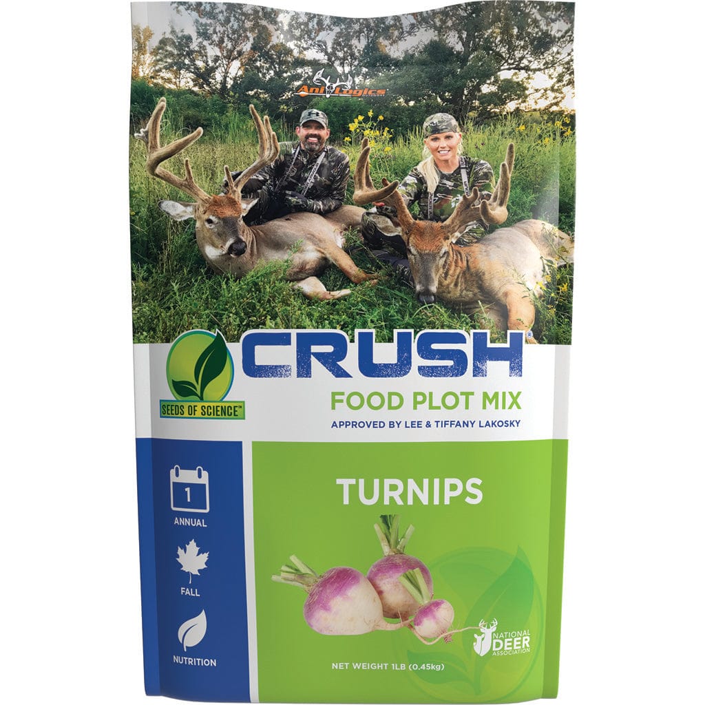 Anilogics Anilogics Crush Sos Turnip Seed 1 Lb. Feeders and Attractants
