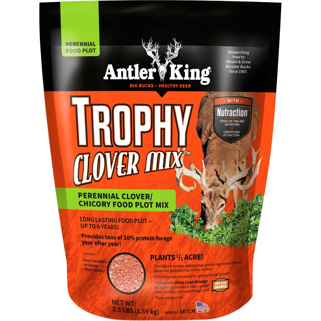 Antler King Antler King Trophy Clover Seed Mix 1/2 Acre Mineral/seed