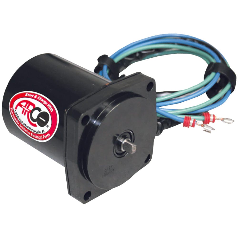 ARCO Marine ARCO Marine Original Equipment Quality Replacement Tilt Trim Motor - 2 Wire & 4-Bolt Mount Boat Outfitting