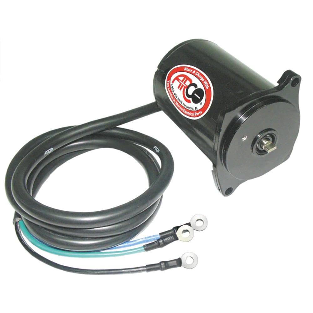 ARCO Marine ARCO Marine Original Equipment Quality Replacement Tilt Trim Motor f/Mercury/Mariner Outboards w/Design II 3 RAM Boat Outfitting