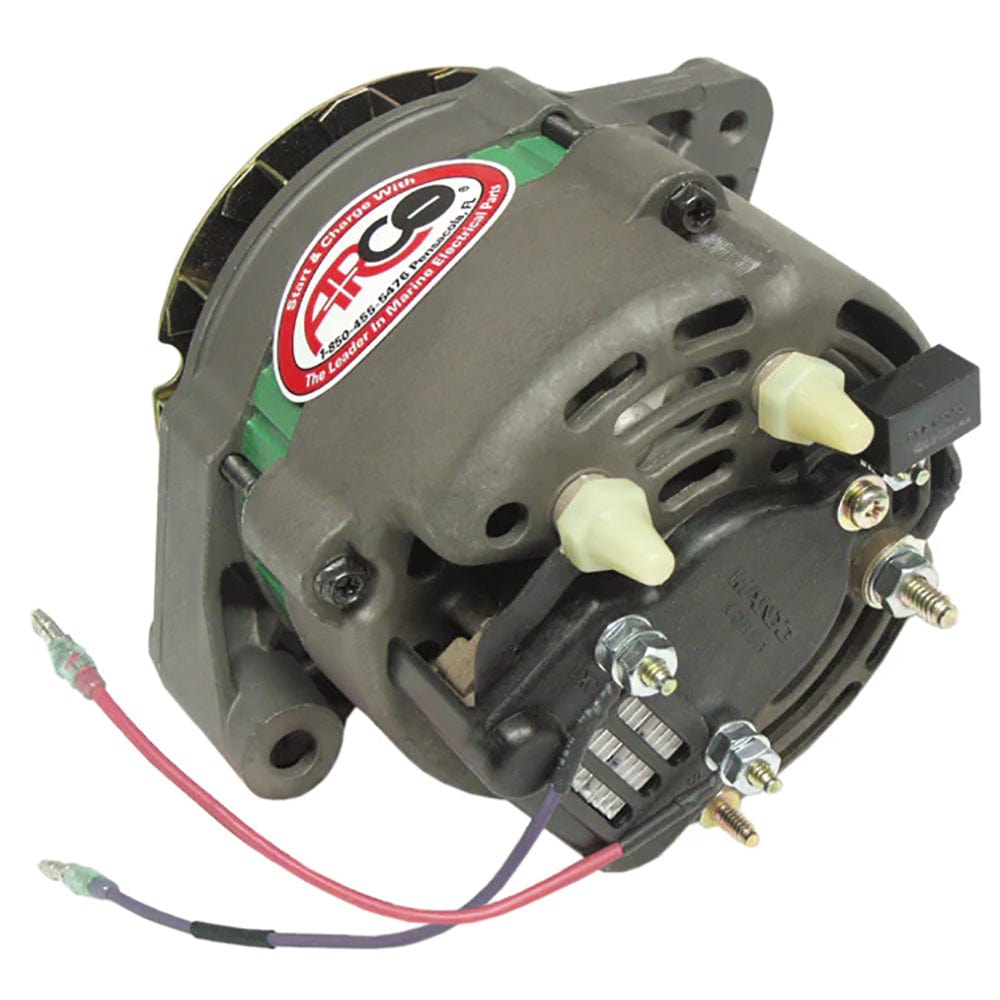 ARCO Marine ARCO Marine Premium Replacement Alternator w/Multi-Groove Serpentine Pulley - 12V & 65A Boat Outfitting