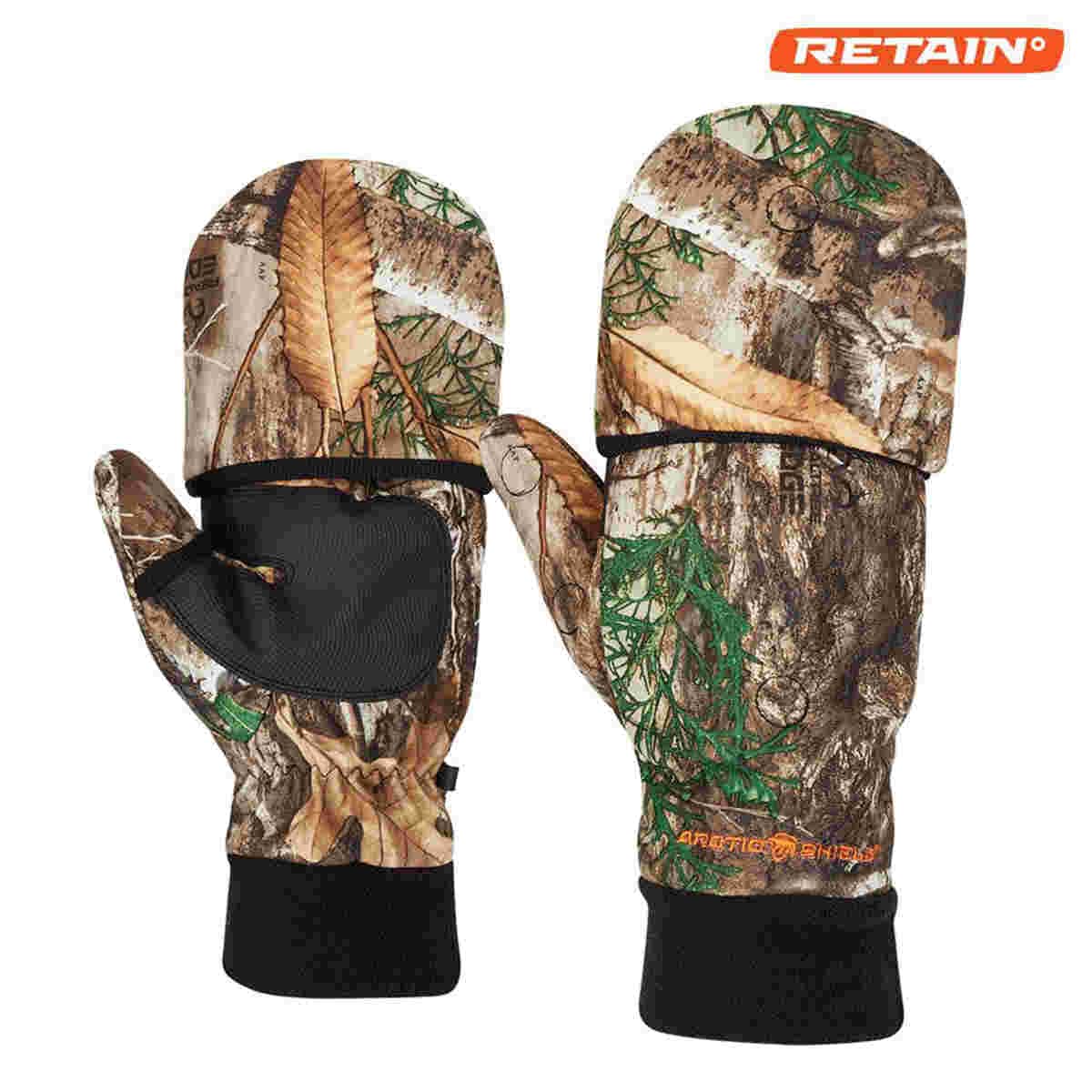 Arctic Shield Arctic Shield System Gloves with Tech Fingers Realtree Edge / Medium
