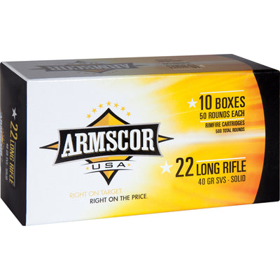 Armscor Armscor 22lr 40gr Svsp 50/5000 Ammunition