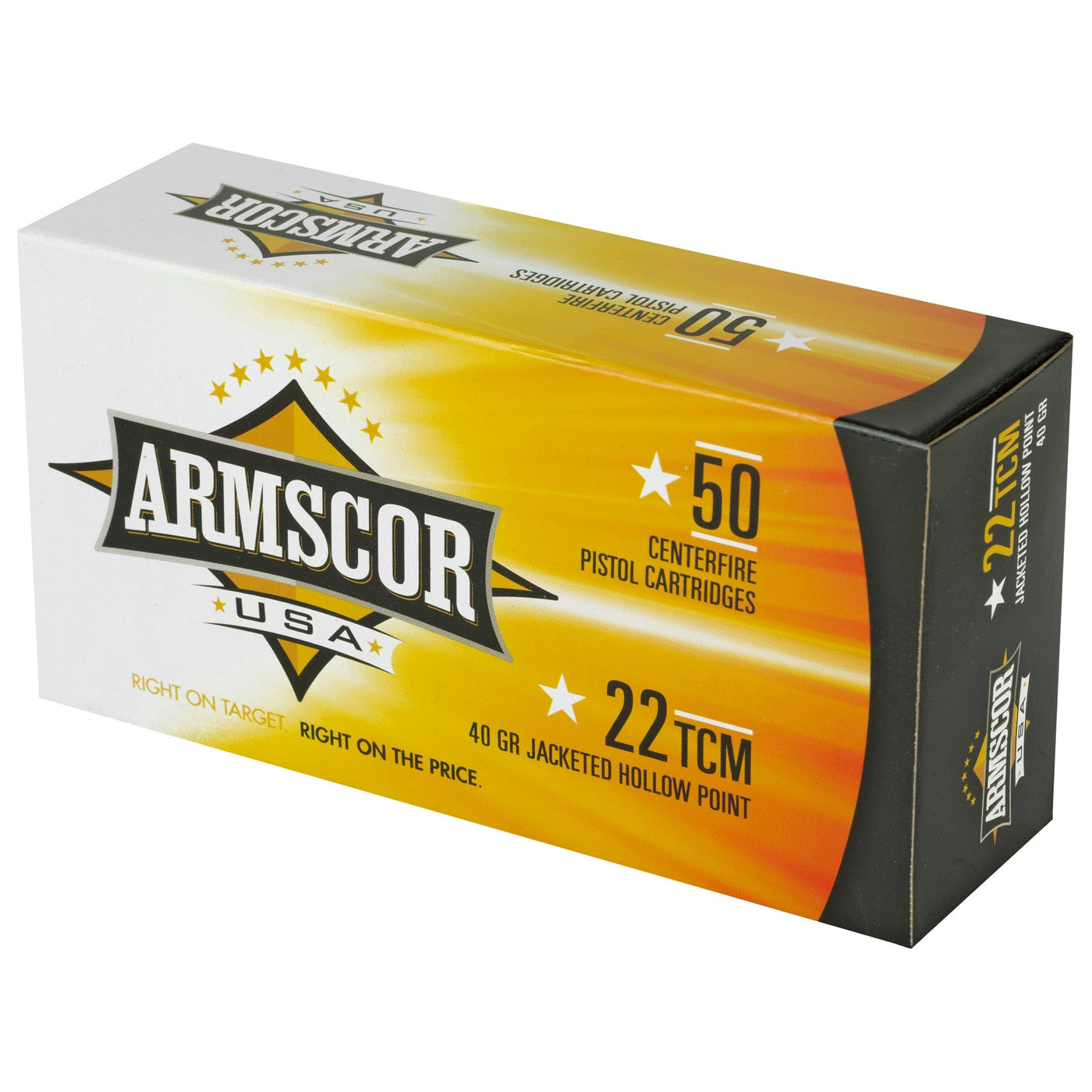 Armscor Armscor 22tcm 40gr Jhp 50/1000 Ammunition