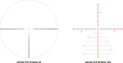 Athlon Athlon Scope Ares Etr 34mm - 3-18x50 Sf Ir Aplr6 Moa Ffp Optics