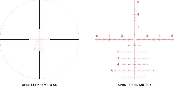 Athlon Athlon Scope Ares Etr 34mm - 4.5-30x56 Sf Ir Aprs1 Mil Brn Optics