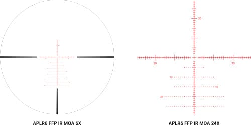 Athlon Athlon Scope Helos Btr G2 34mm - 6-24x56 Sf Ir Aplr6 Moa Ffp Optics