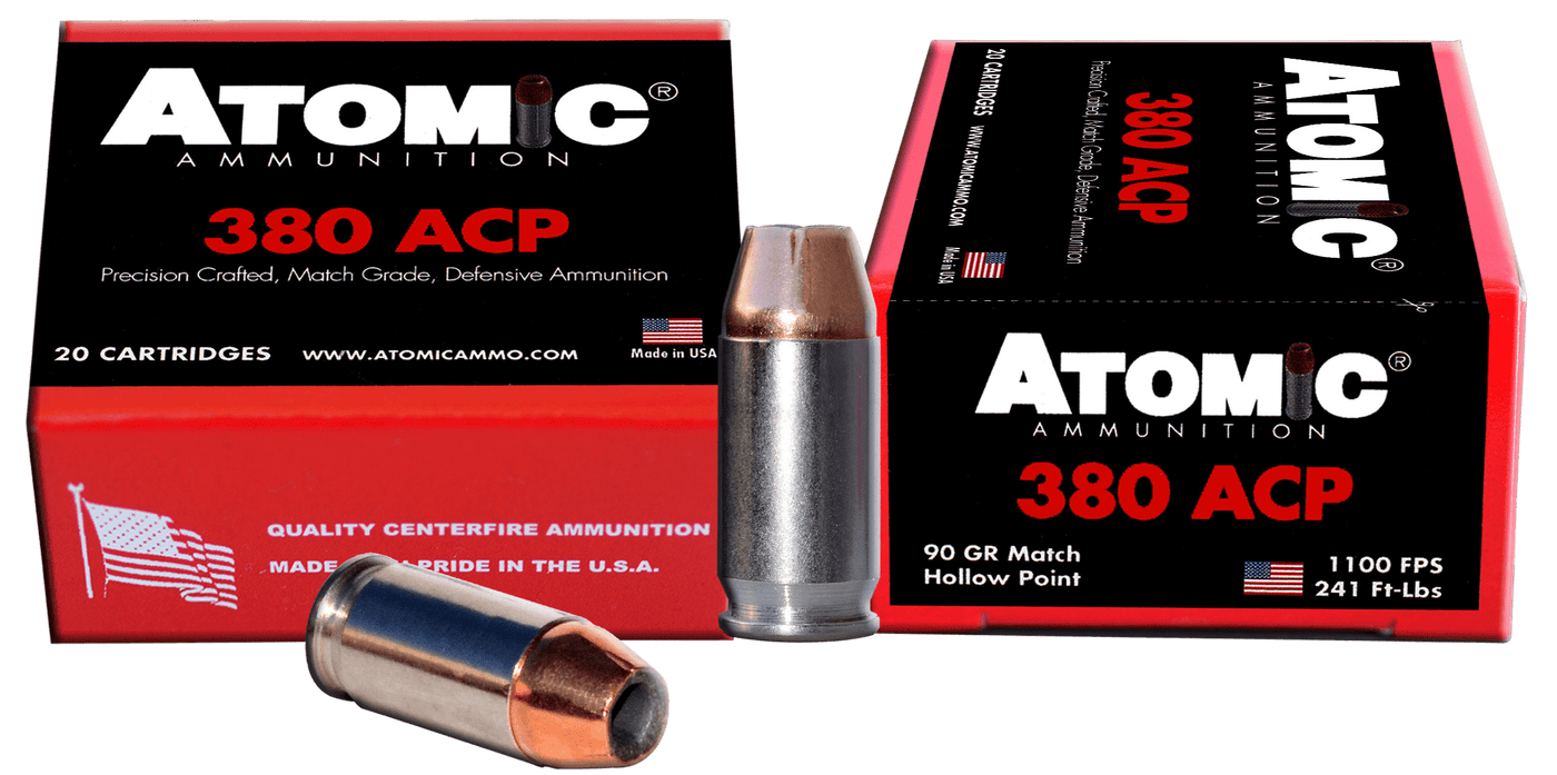 Atomic Atomic Pistol, Atomic 00453 380acp      90  Hp              20/10 Ammo