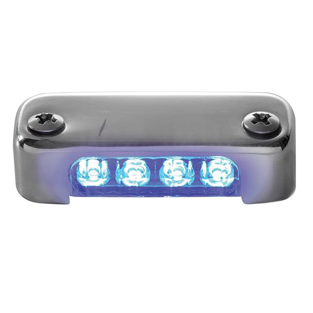 Attwood Marine Attwood Blue LED Micro Light w/Stainless Steel Bezel & Vertical Mount Lighting