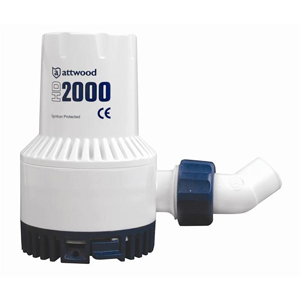 Attwood Marine Attwood HD2000 Heavy Duty Bilge Pump - 24V & 2000 GPH Marine Plumbing & Ventilation