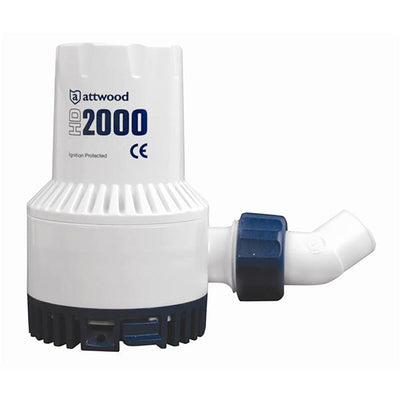 Attwood Marine Attwood HD2000 Heavy Duty Bilge Pump - 24V & 2000 GPH Marine Plumbing & Ventilation