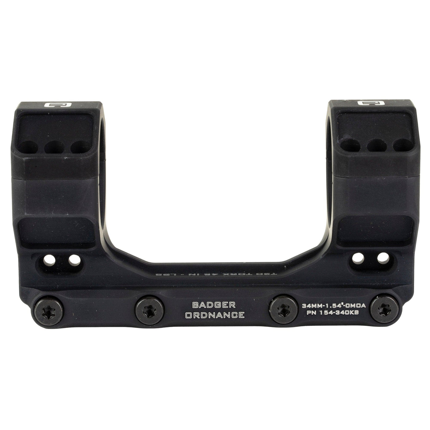 Badger Ordnance Badgebadger Com Mount 34mm 1.54" Black Scope Mounts