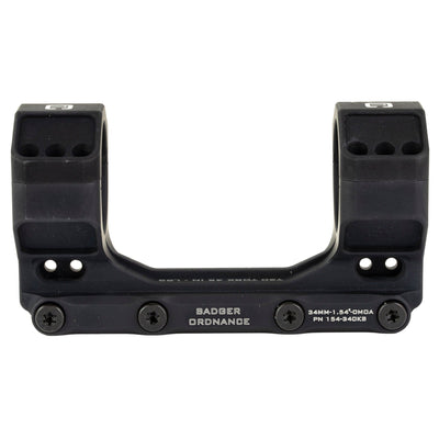Badger Ordnance Badgebadger Com Mount 34mm 1.54" Black Scope Mounts