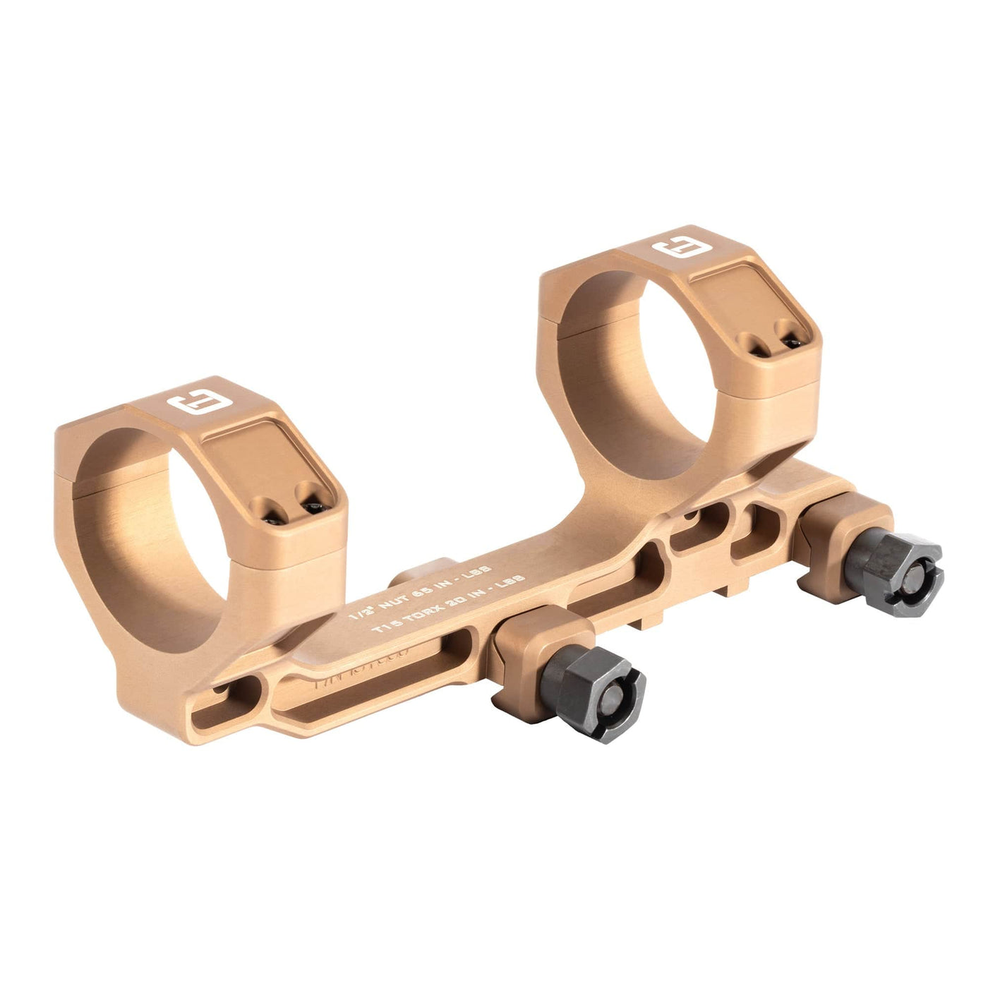 Badger Ordnance Badger Comm 34mm 1.54" 20 Moa Tan Scope Mounts