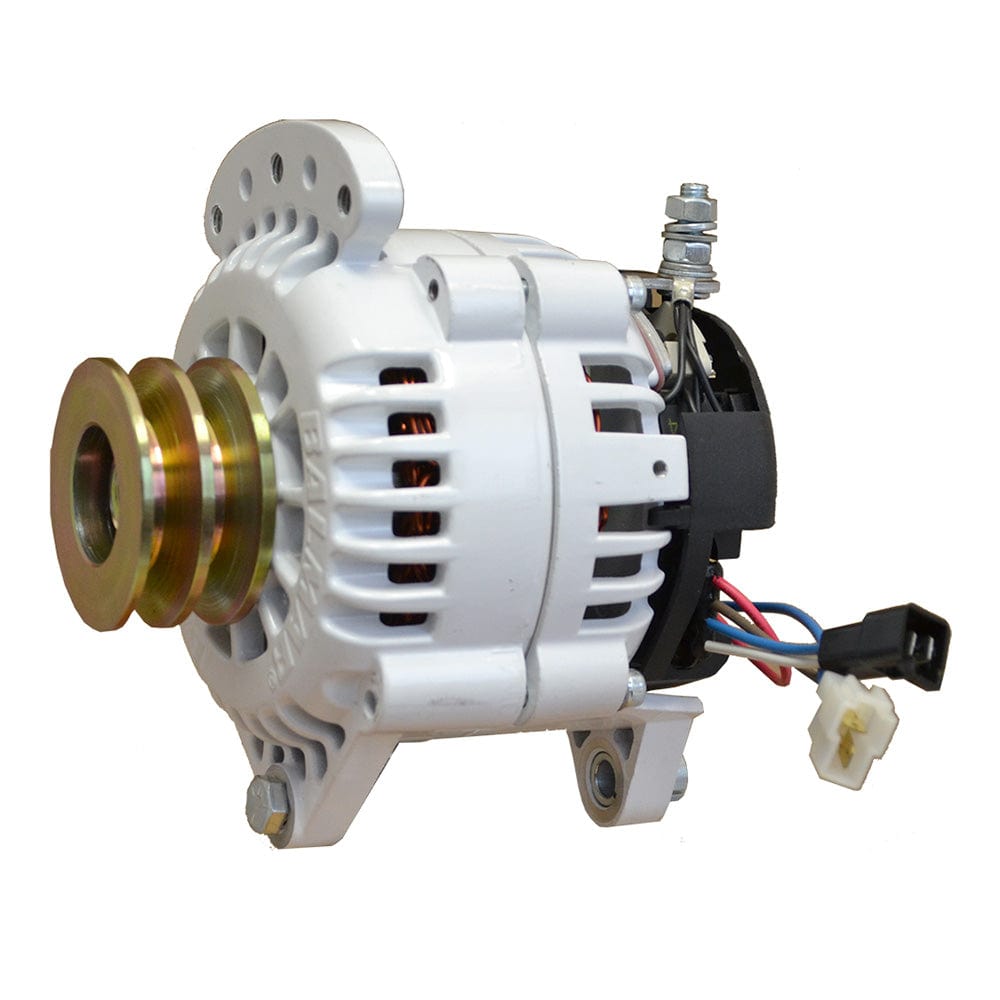 Balmar Balmar Alternator 100 AMP 12V 3.15" Dual Foot Saddle Dual Pulley w/Isolated Ground Electrical