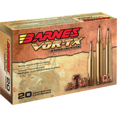Barnes Barnes Vor-tx Hunting Handgun Ammo 9mm 115 Gr. Tac-xp 20 Rd. Ammunition