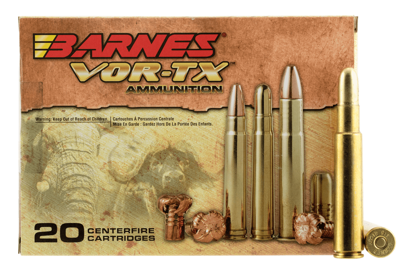 Barnes Bullets Barnes Bullets Vor-tx Safari, Brns 22035 Bb416rig2   416rigby  400 Solrn   20/10 Ammo