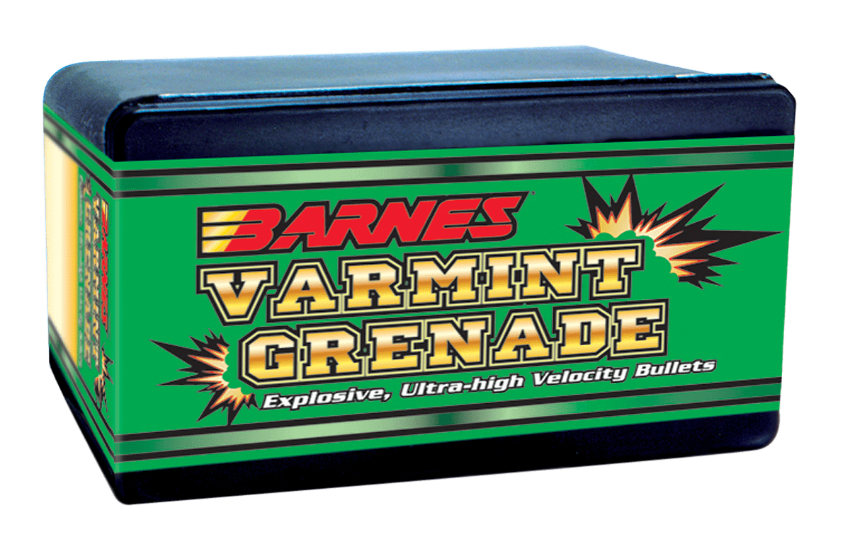 Barnes Bullets Barnes Varmint Grenade Bullets 22 Cal. 36 Gr. 100 Pack Reloading