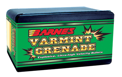 Barnes Bullets Barnes Varmint Grenade Bullets 22 Hornet 30 Gr. 100 Pack Reloading