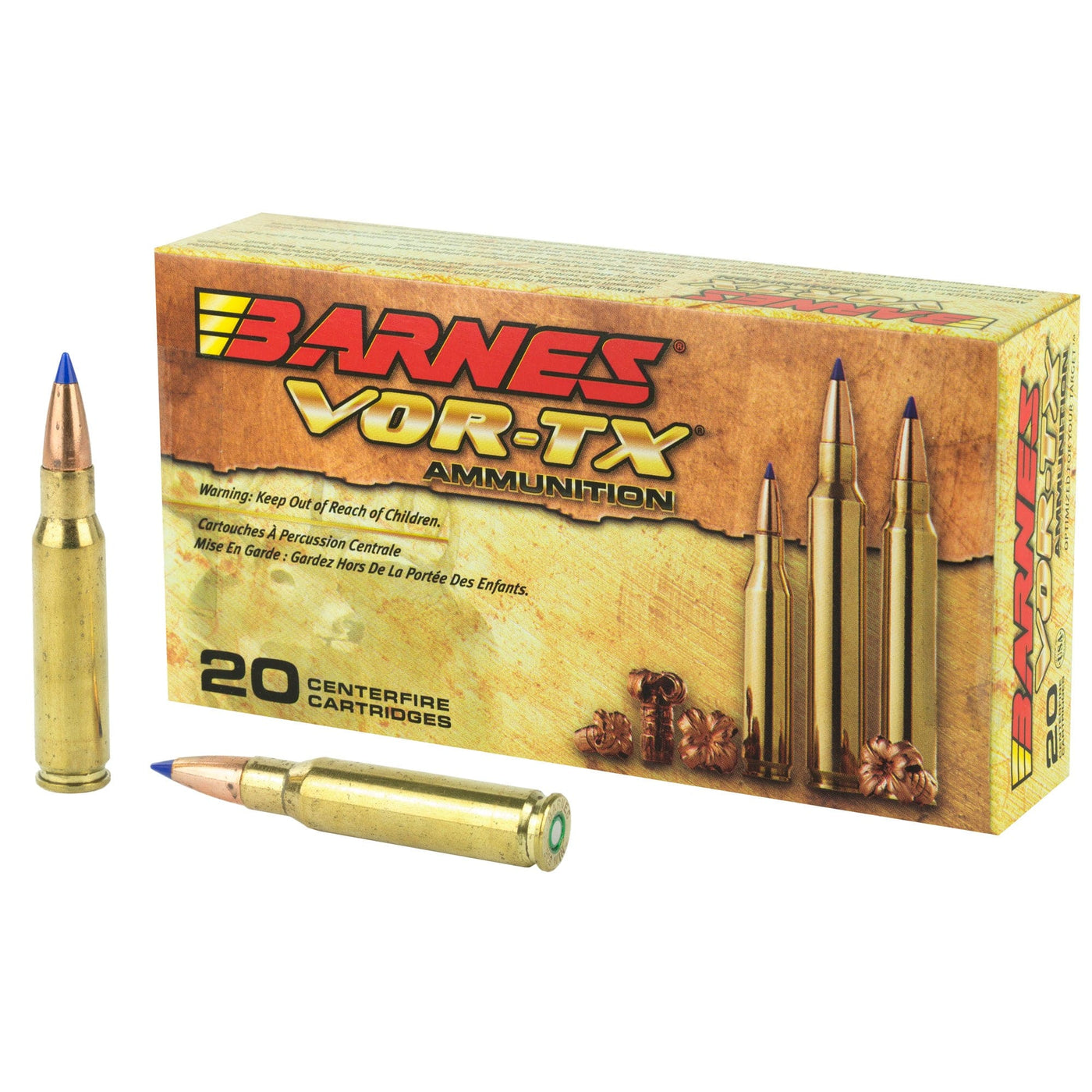 Barnes Bullets Barnes Vor-tx 308win 130gr Ttsx 20/2 Ammo